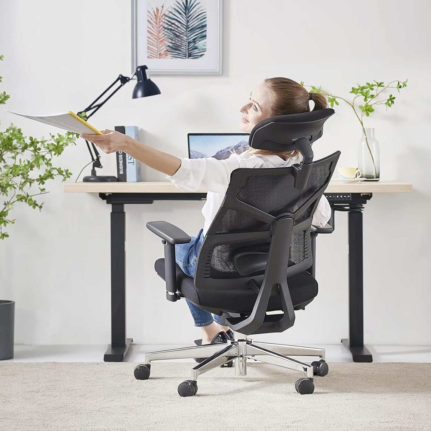CADEIRA ESCRITORIO ERGONOMICA